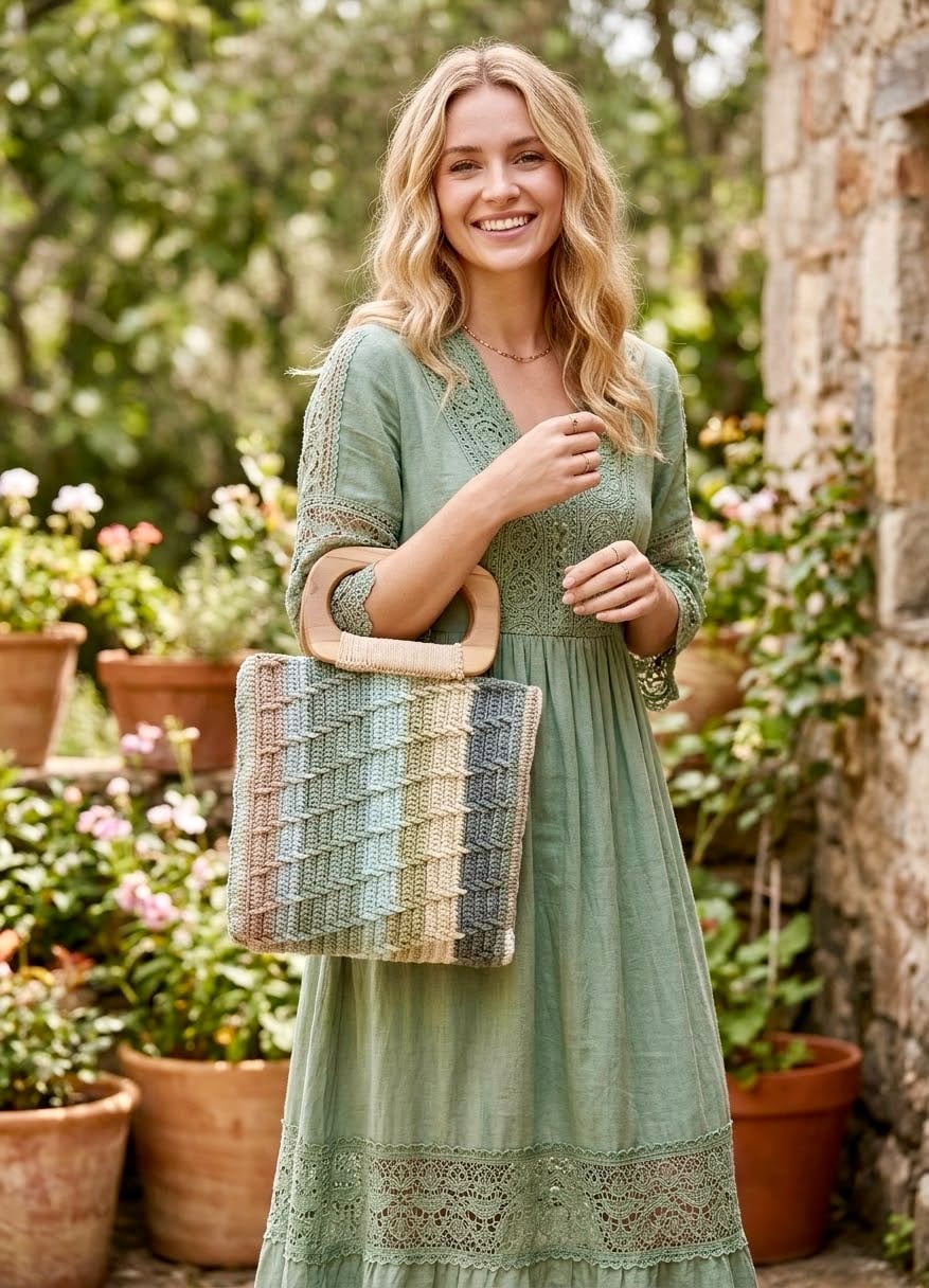 Seaglass Weave Bag, photo 2